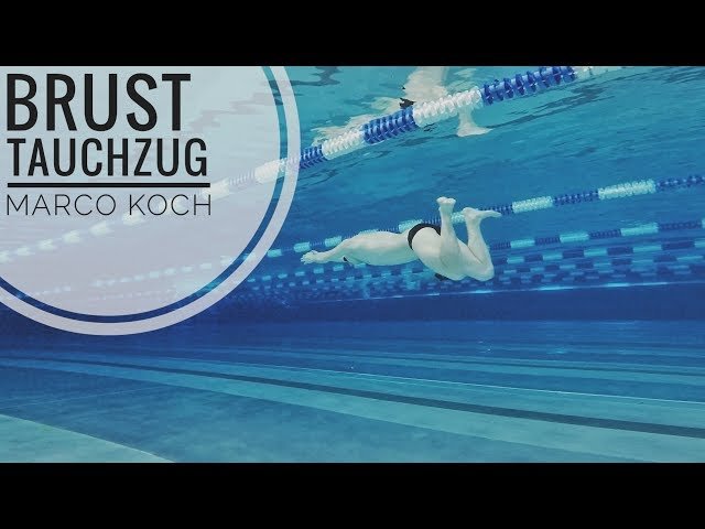 Ändere deinen Tauchzug im Brustschwimmen mit Marco Koch