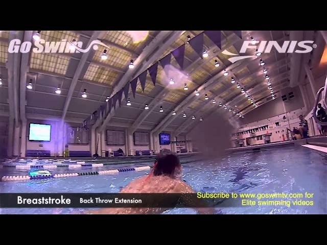 Breaststroke - Back Throw Extension