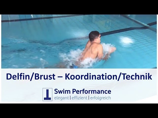 Technik- und Koordinationsübung für Delphin und Brust /Ideal für das Einschwimmen beim Wettkampf