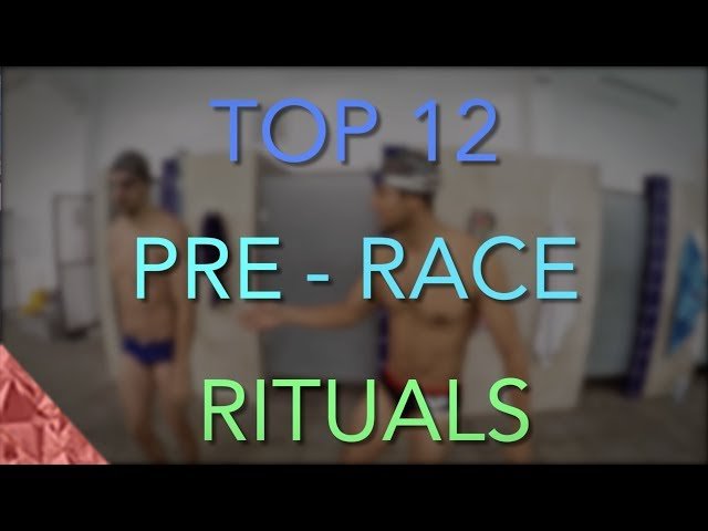 Swimmers' Top 12 Pre-race rituals
