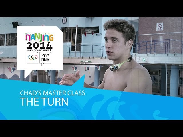 Chad Le Clos' Masterclass - The Turn | Nanjing 2014 Youth Olympic Games