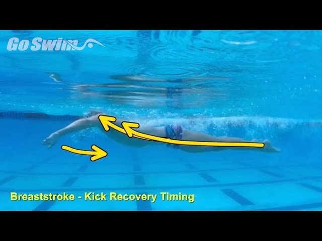Breaststroke - Kick Recovery Timing