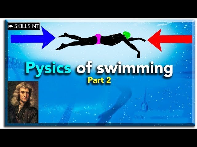 Isaac Newton will help you swim faster. Physics of swimming part 2