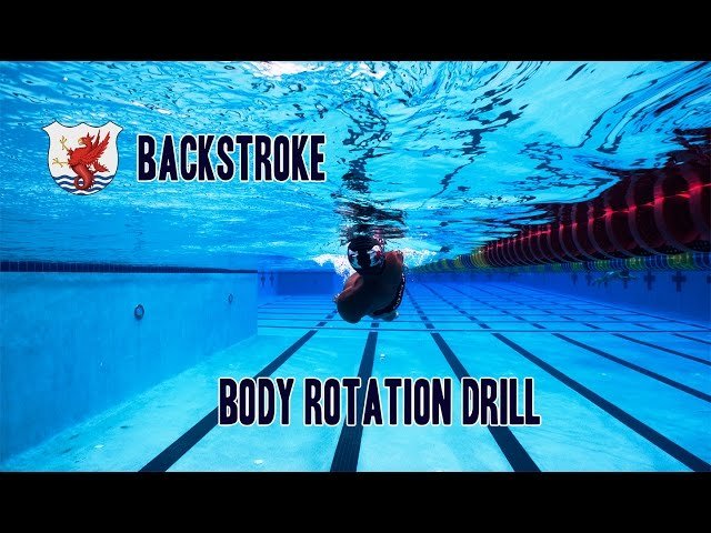 Backstroke - Body Rotation Drill 4K