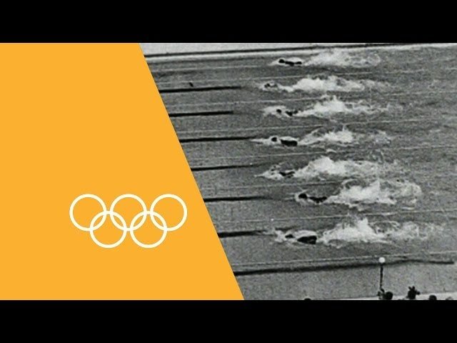 100m Freestyle - Through The Years | 90 Seconds Of The Olympics