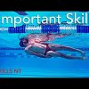 Backstroke kick. The fundamentals of backstroke swimming technique