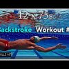 Backstroke workout #9