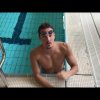 Rückenschwimmen mit Doppelarmzug /Doublestroke Backstroke technique