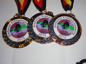 Medaillen Frühjahrsmeeting 2013