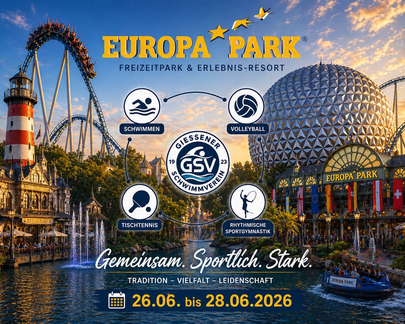 Europapark Rust mit dem GSV 2026