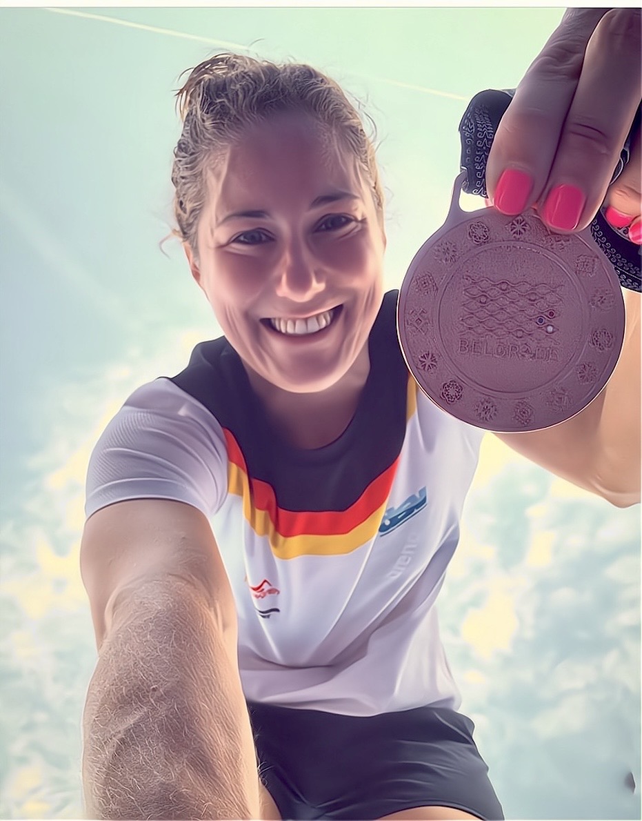 Ann Kristin Neuloh-Stein, Bronzemedaille bei Europameisterschaft in Belgrad