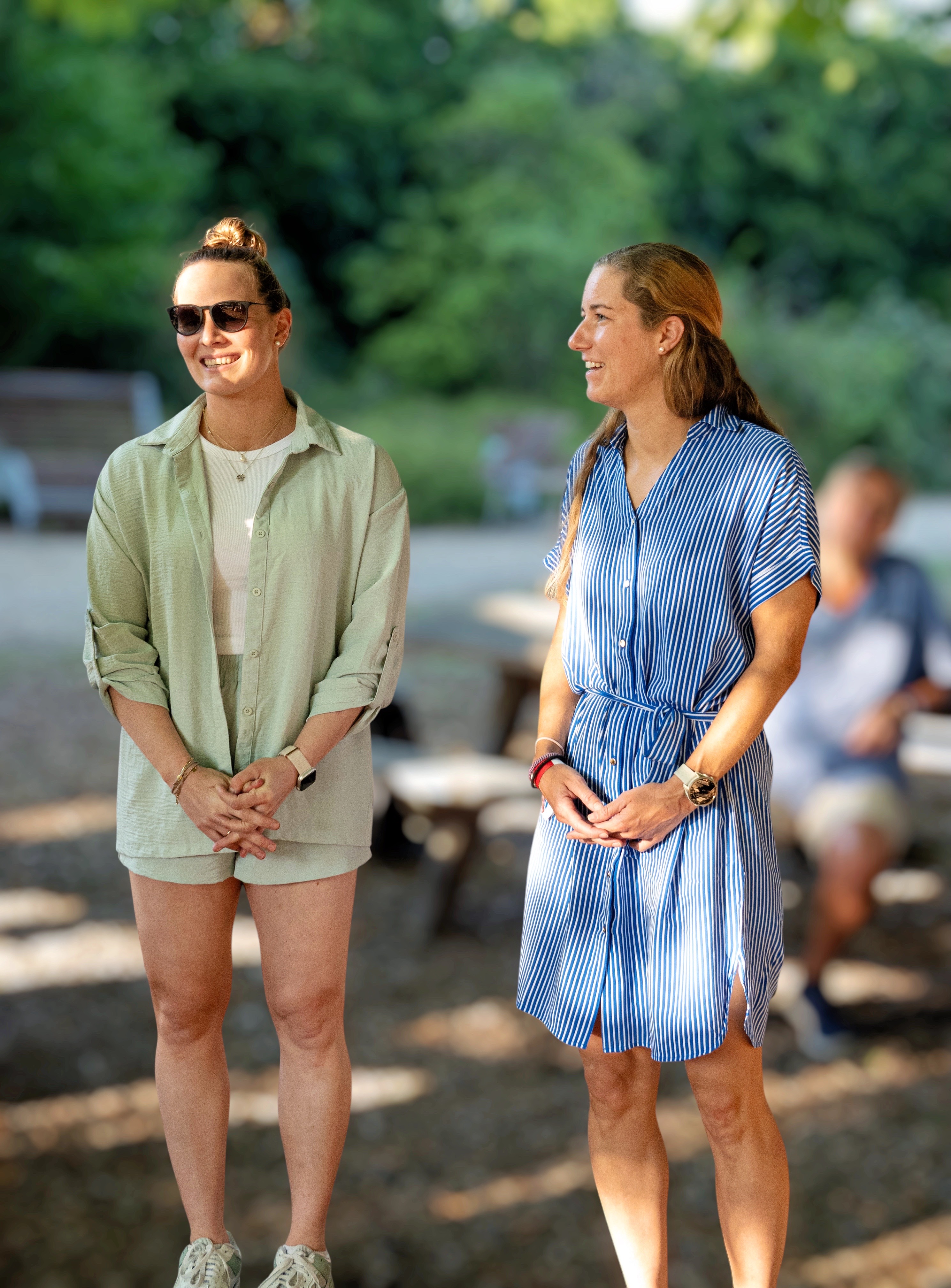 2025 Maike Höbel und Ann Kristin Neuloh-Stein bei der Sportlerehurng Gießen 2025