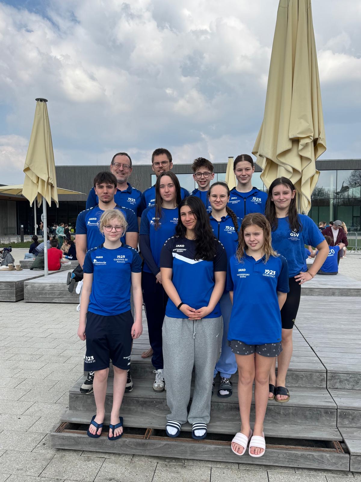 GSV Team beim TSG Schwimmfest in Darmstadt 2026