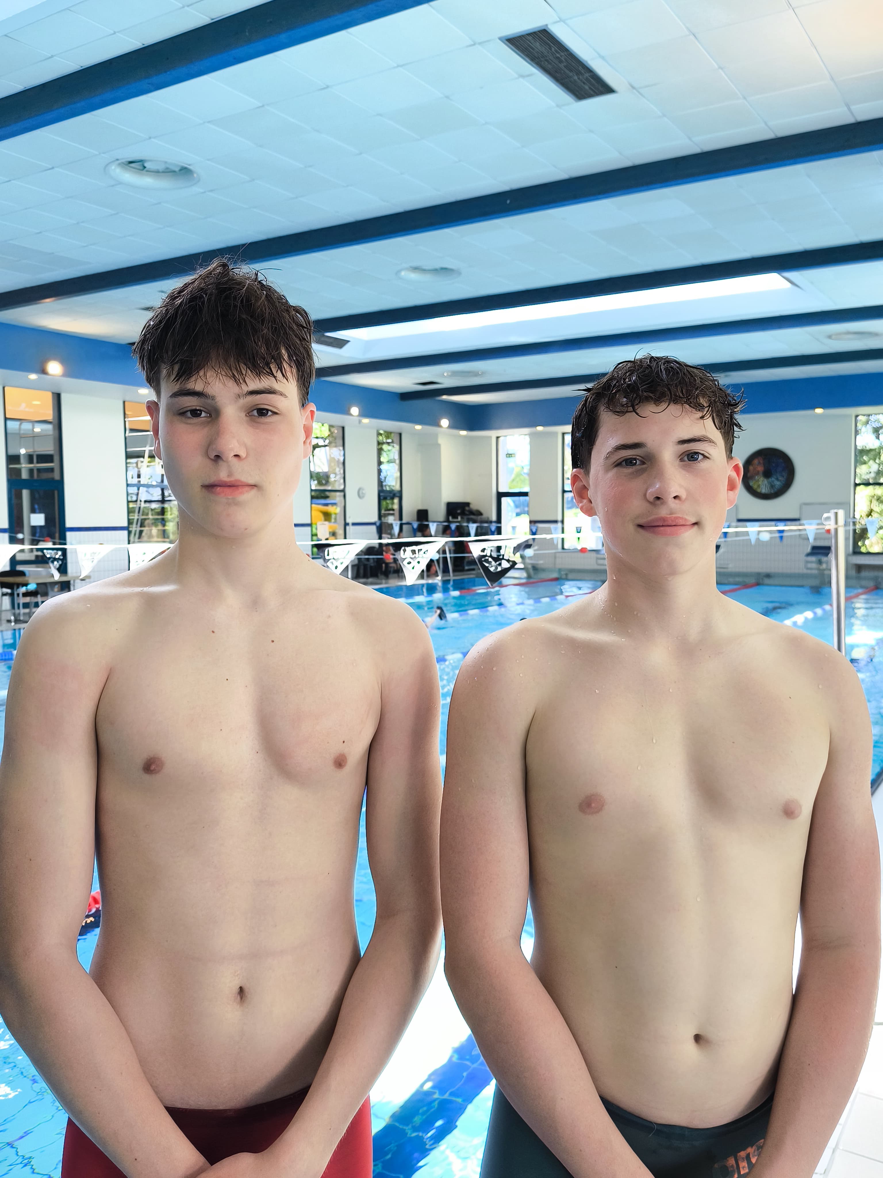 Felix Seitz (li) und Moritz hrsit, Finalteilnehmer für den GSV in Hogfheim 2026